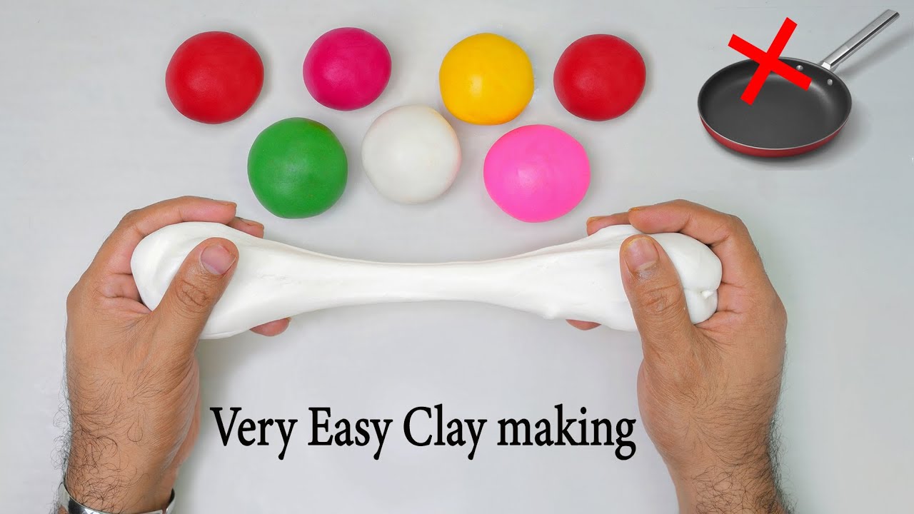 Very Easy clay making at home // মাত্র 5 মিনিটে ক্লে তৈরি করুন