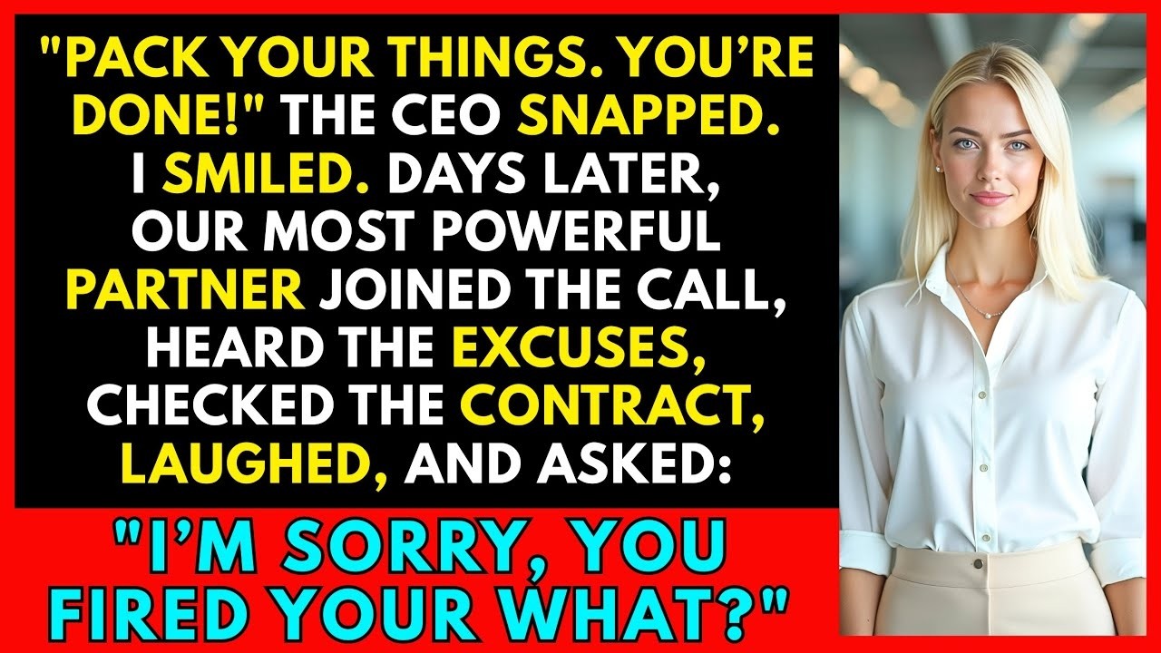 CEO Fired Their Most Important Employee – He Never Saw It Coming.