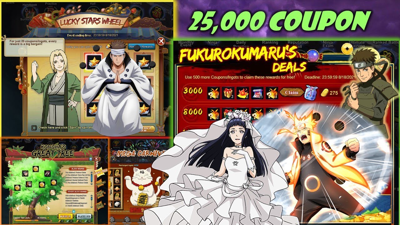 The Cheapest 25K Fuku for Six Paths w/ Lucky Stars (ft. KaiKanai) || Naruto Online