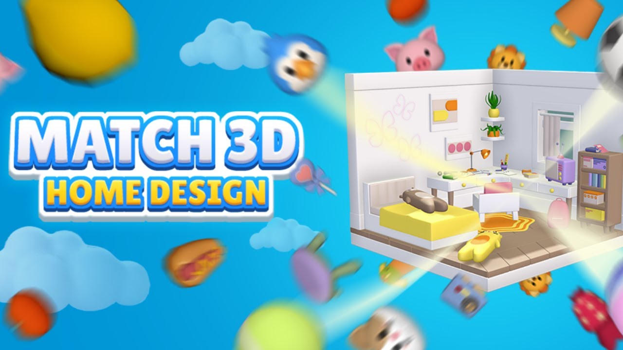 Match 3D: Home Design game Mobile Gameplay Android
