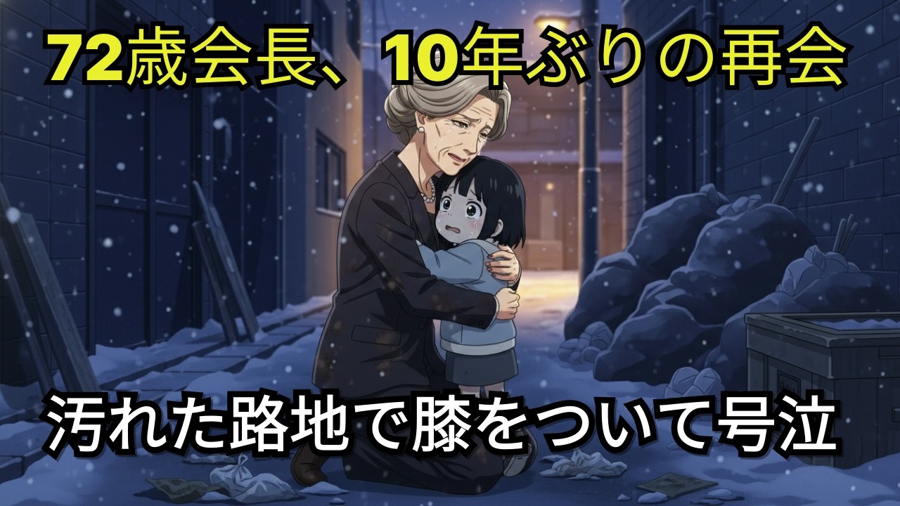 雪の中で倒れていた少女→3ヶ月後、真実が明らかに