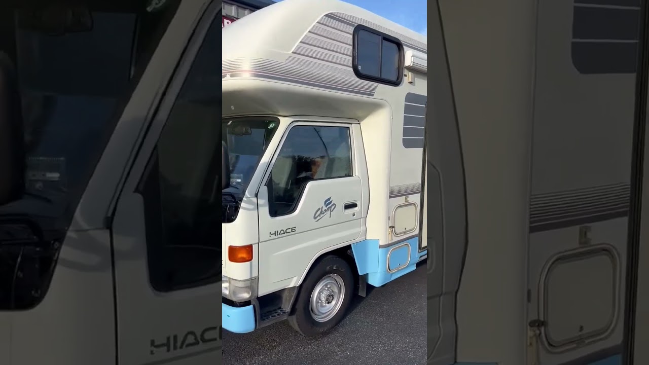 1996 Toyota HiAce 4WD JDM Import Camper #toyotarv #toyotamotorhome #toyotacamper #toyotahiace #hiace
