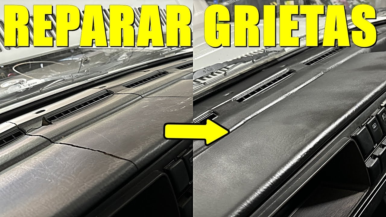 🔴Como RESTAURAR las GRIETAS del SALPICADERO | GOLF GTI MK2✅