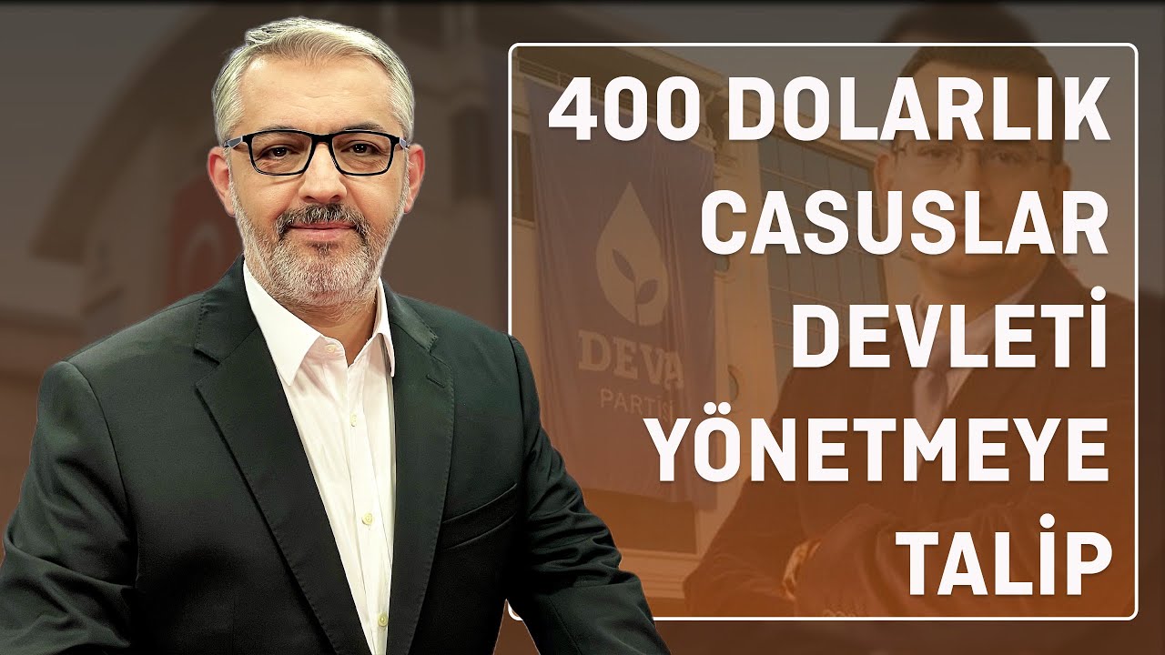 400 Dolarlık casuslar devleti y&ouml;netmeye talip  | Erem Şent&uuml;rk - Not Haber