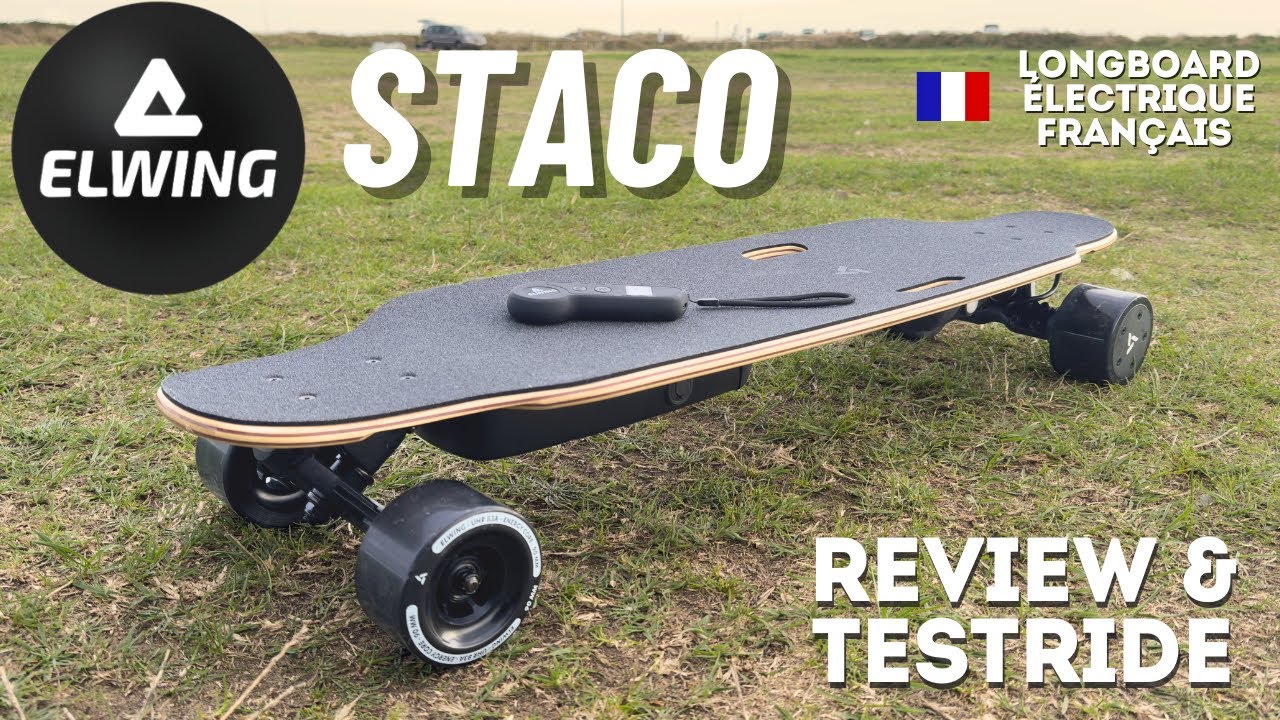 #83 - ELWING STACO - un top longboard dancing électrique à partir de 429 euros français