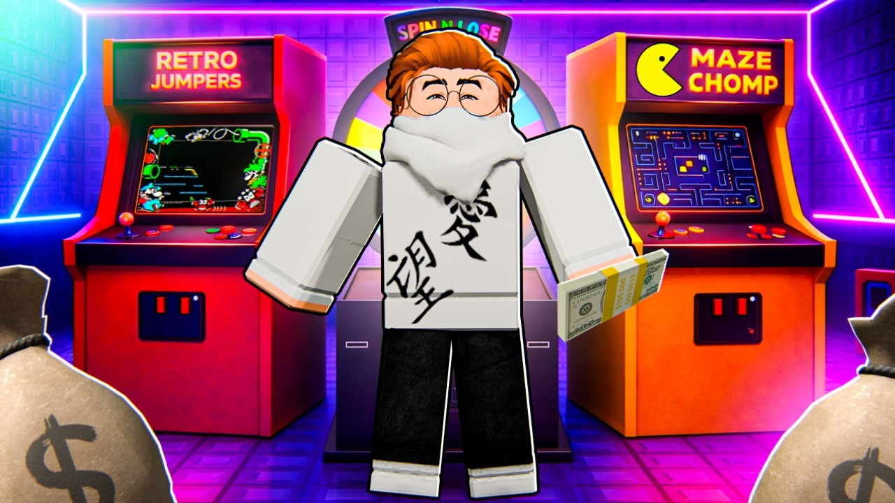FIQUEI MILIONÁRIO CRIANDO o MEU PRÓPRIO FLIPERAMA no Roblox