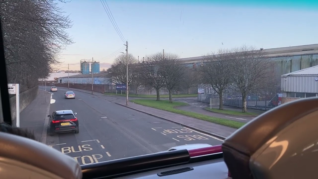 Onboard First Glasgow 33209 SK68 LWX Service 57A From Glasgow to Balornock