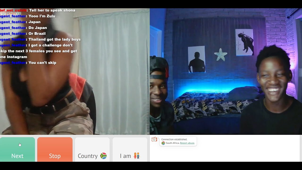 STAR_ KAY's First Time On Omegle with us!!!