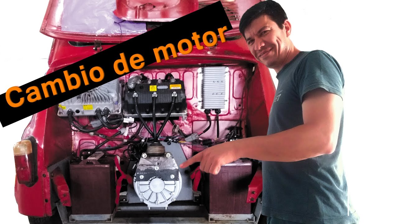 Cambio del motor eléctrico en el e-fitito.