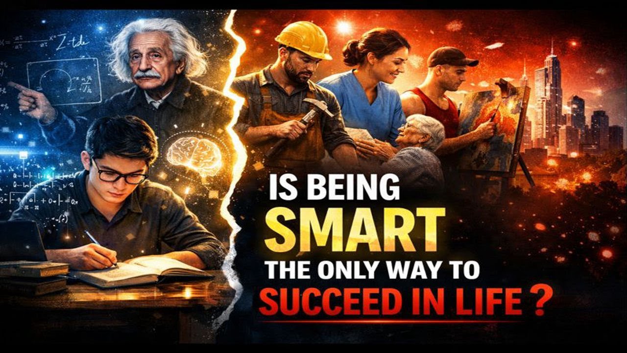Is Being Smart Really the Only Way to Succeed in Life? #SuccessMindset #growthmindset