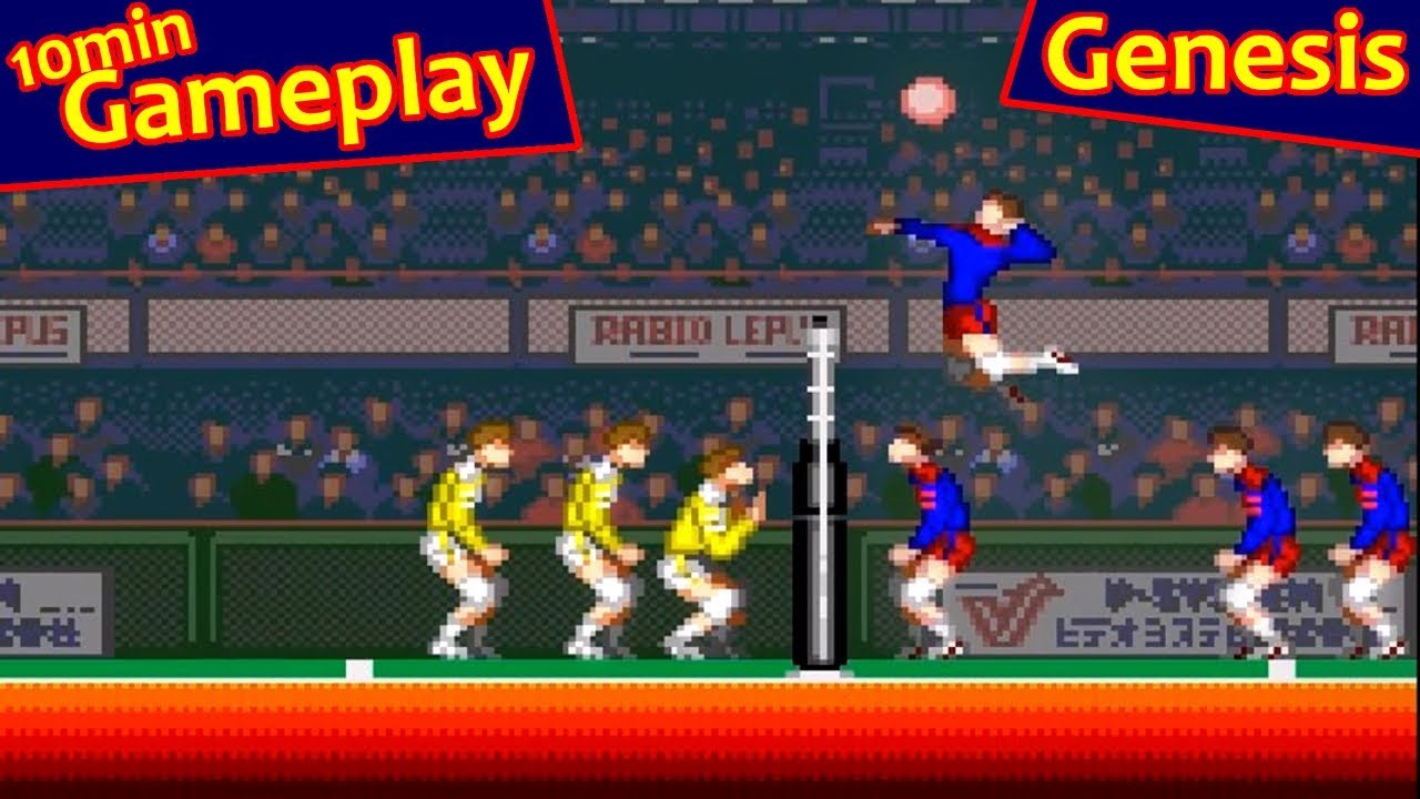 Super Volleyball ... (Sega Genesis) Gameplay