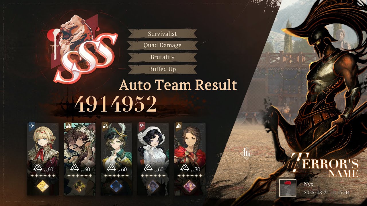 The Terror's name (Elite) SSS [Auto Team] - Mane's Bulletin (Reverse 1999)