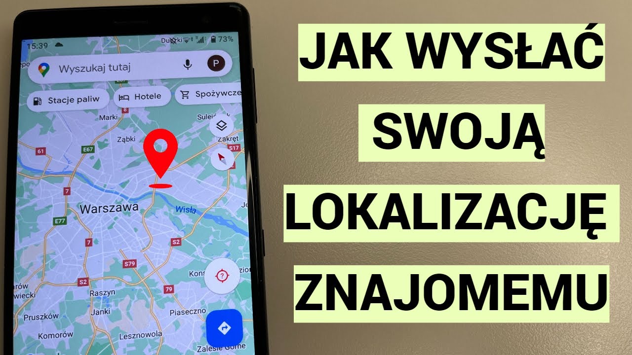 Jak wysłać pinezkę /Jak udostępnić swoją lokalizację znajomemu 2023