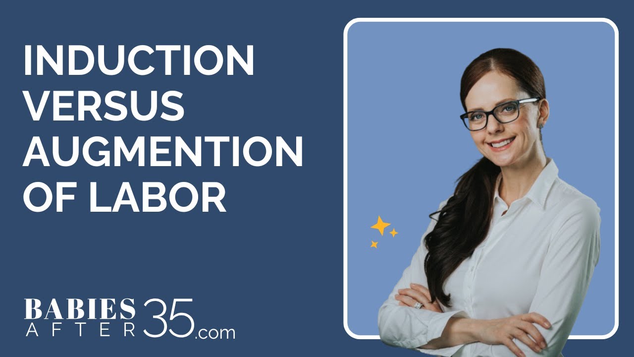What is the difference between induction of labor and augmentation of labor?