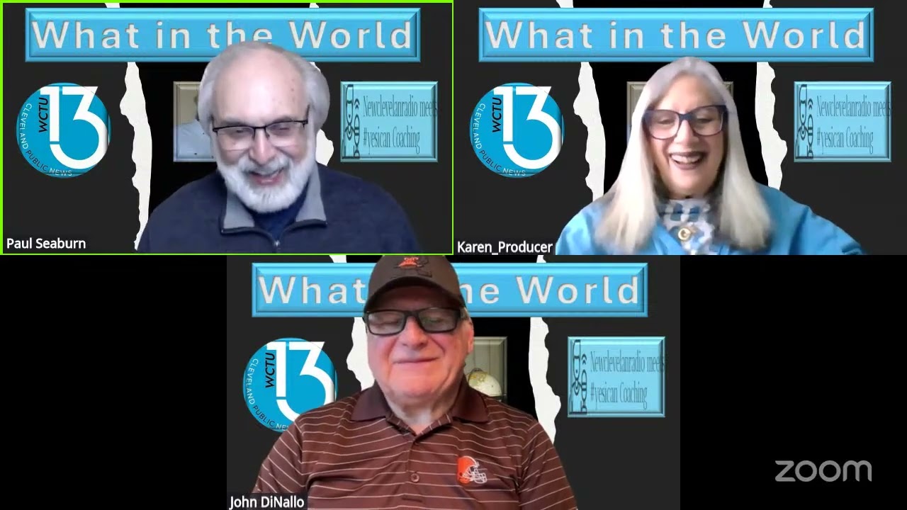“What in the World?” Podcast Debuts with Pizza Catastrophes and Snowball Warfare