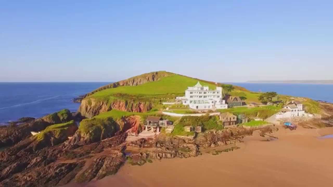 Burgh Island Hotel - Aerial Drone Film
