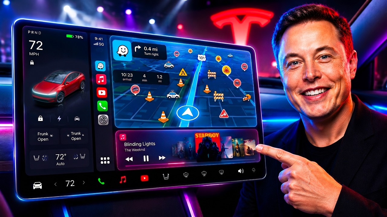 Владельцы Tesla скоро получат это БЕЗУМНОЕ обновление!