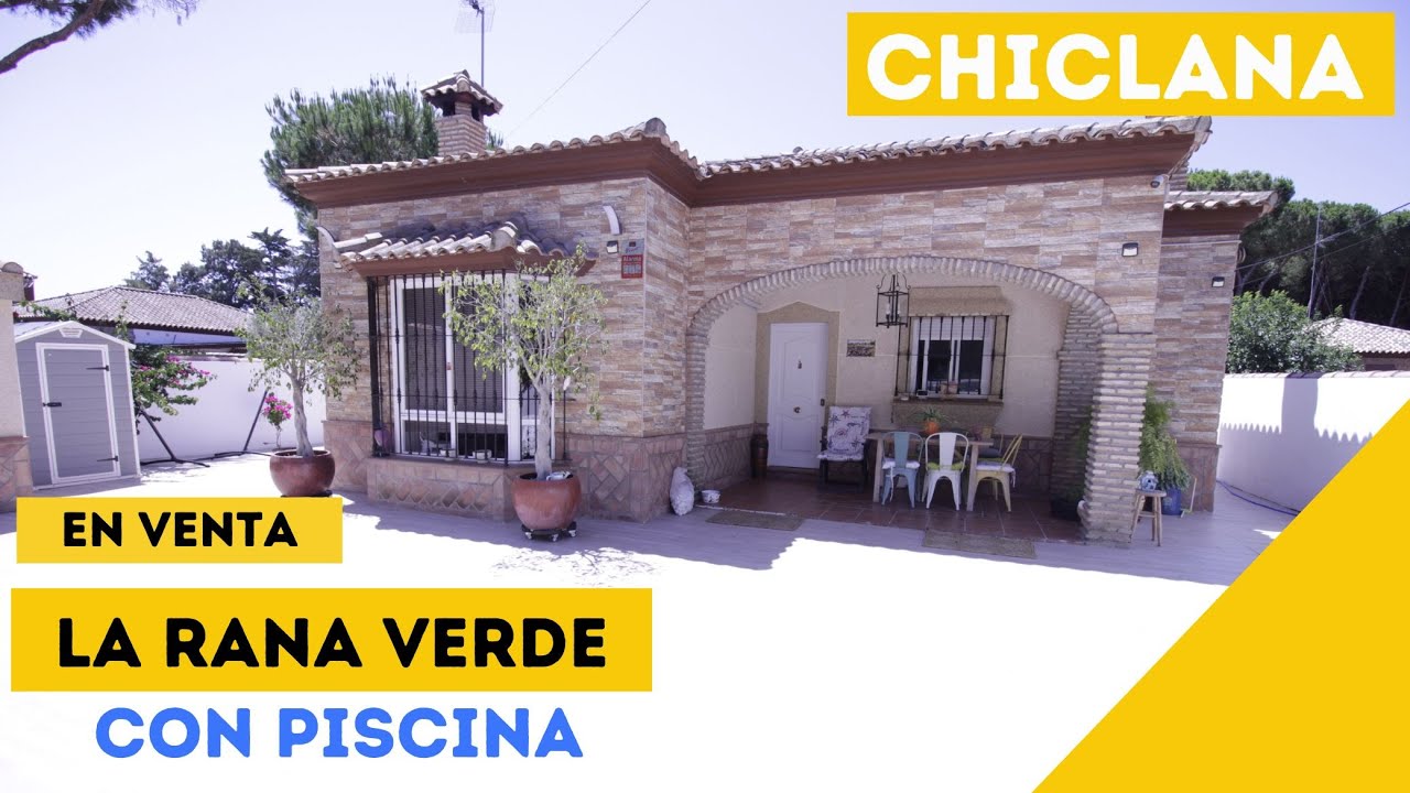 Chalet con piscina en venta en la Rana Verde
