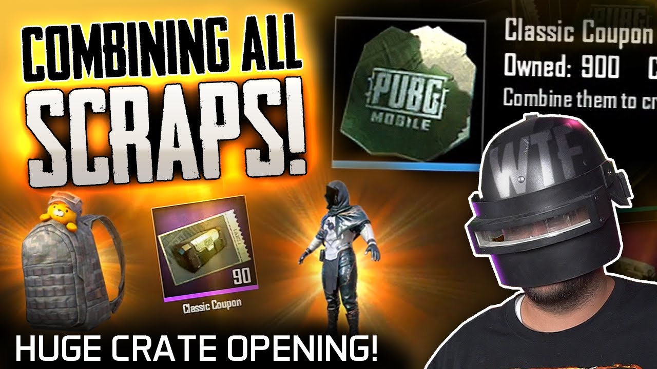 I FINALLY COMBINED ALL OF MY SCRAPS - HUGE CRATE OPENING!