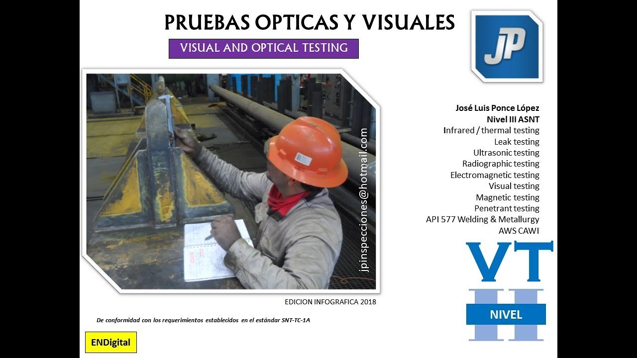 NDT VISUAL TESTING LEVEL II