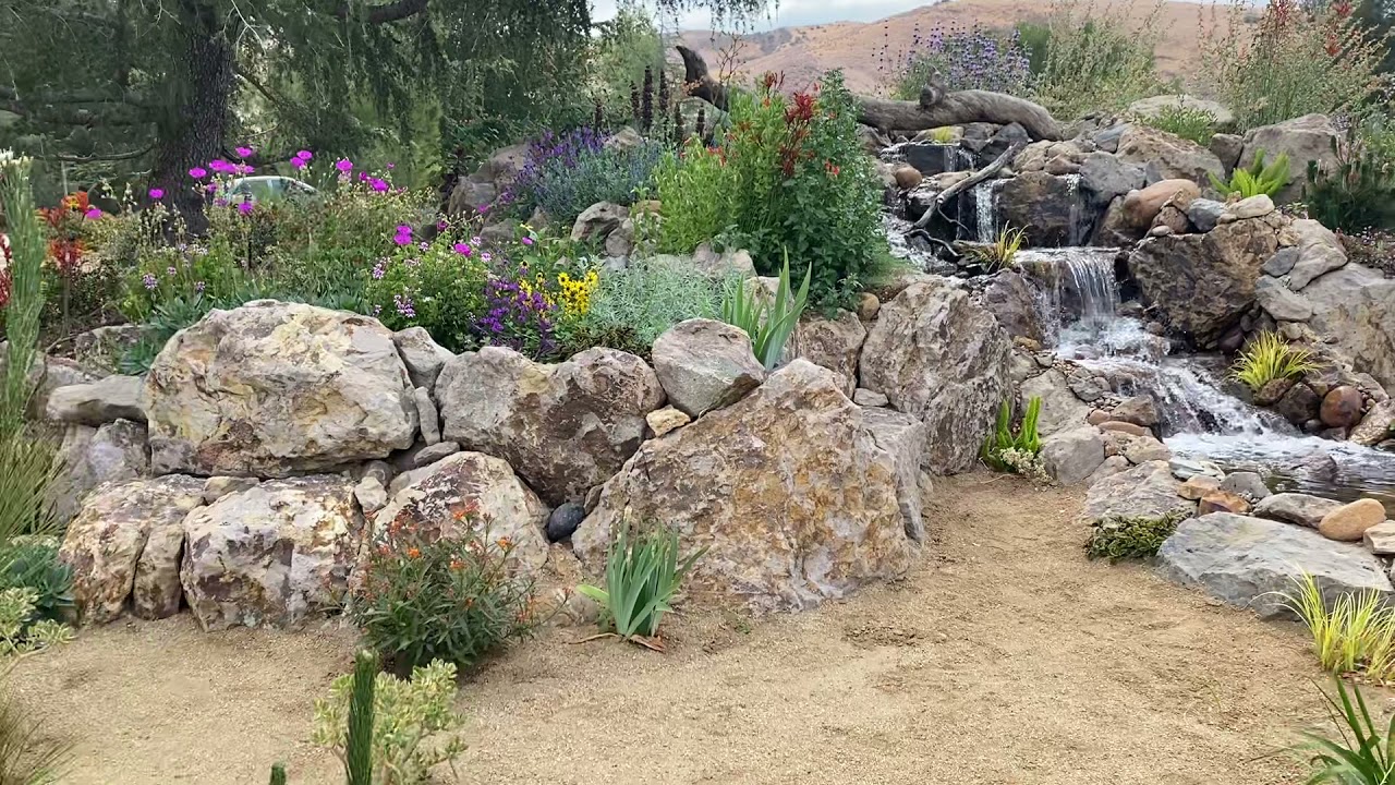 Epic Pondless Waterfall & Landscaping