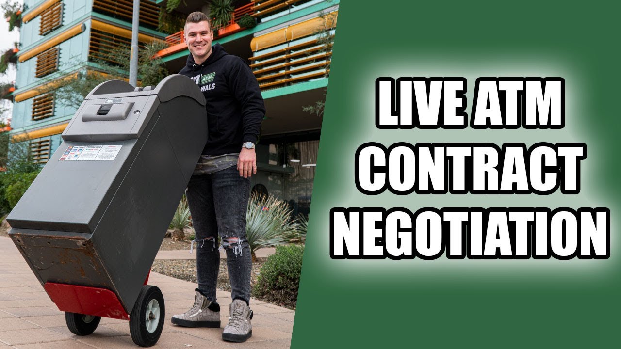 LIVE ATM business negotiation | ATM contracts signed
