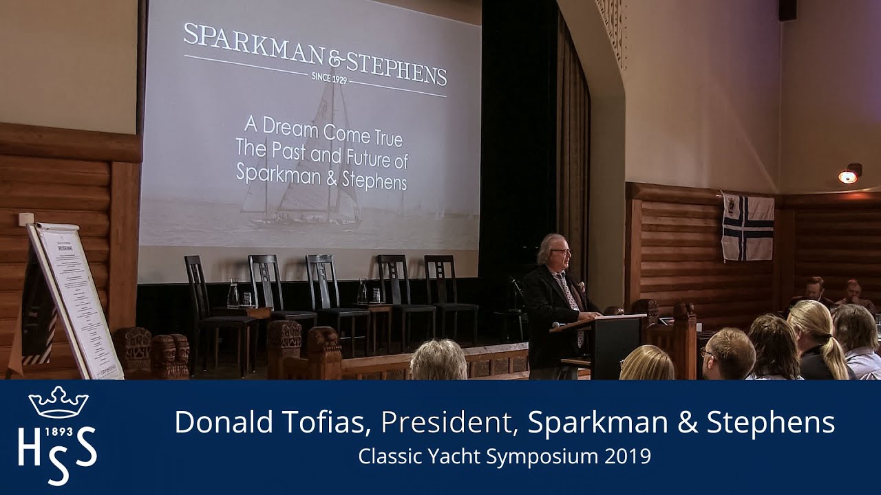 Donald Tofias, President of Sparkman & Stephens - re-mastered