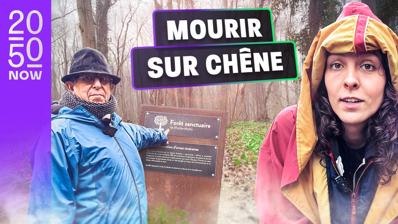 Je découvre la première forêt cimetière de France