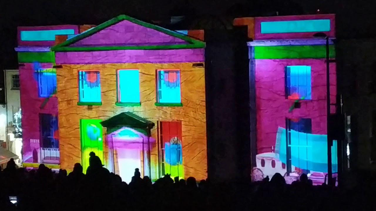 Armagh Georgian day Armagh 2018 Lightshow HQ 4K
