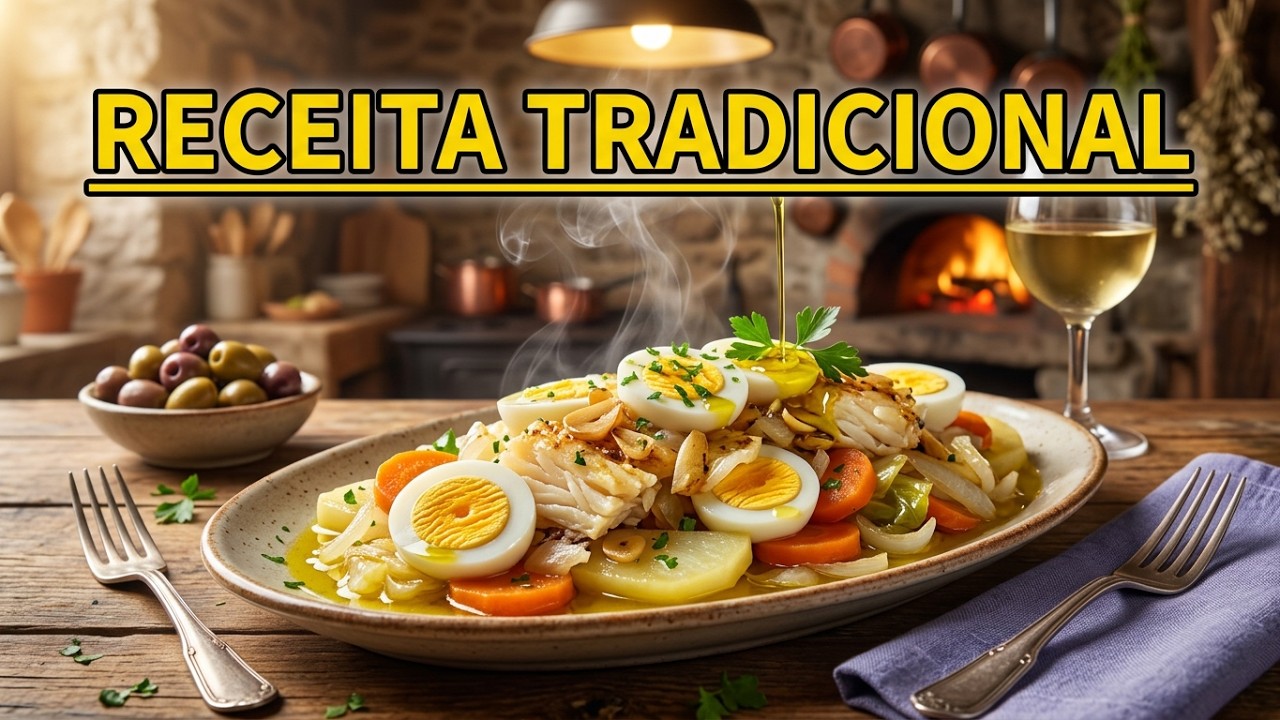 Bacalhau &agrave; Saloia: Receita Tradicional Portuguesa Simples F&aacute;cil! 🦈