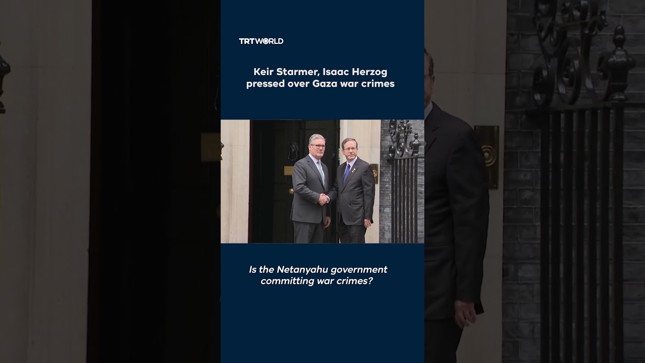 Starmer, Herzog pressed over Gaza war crimes