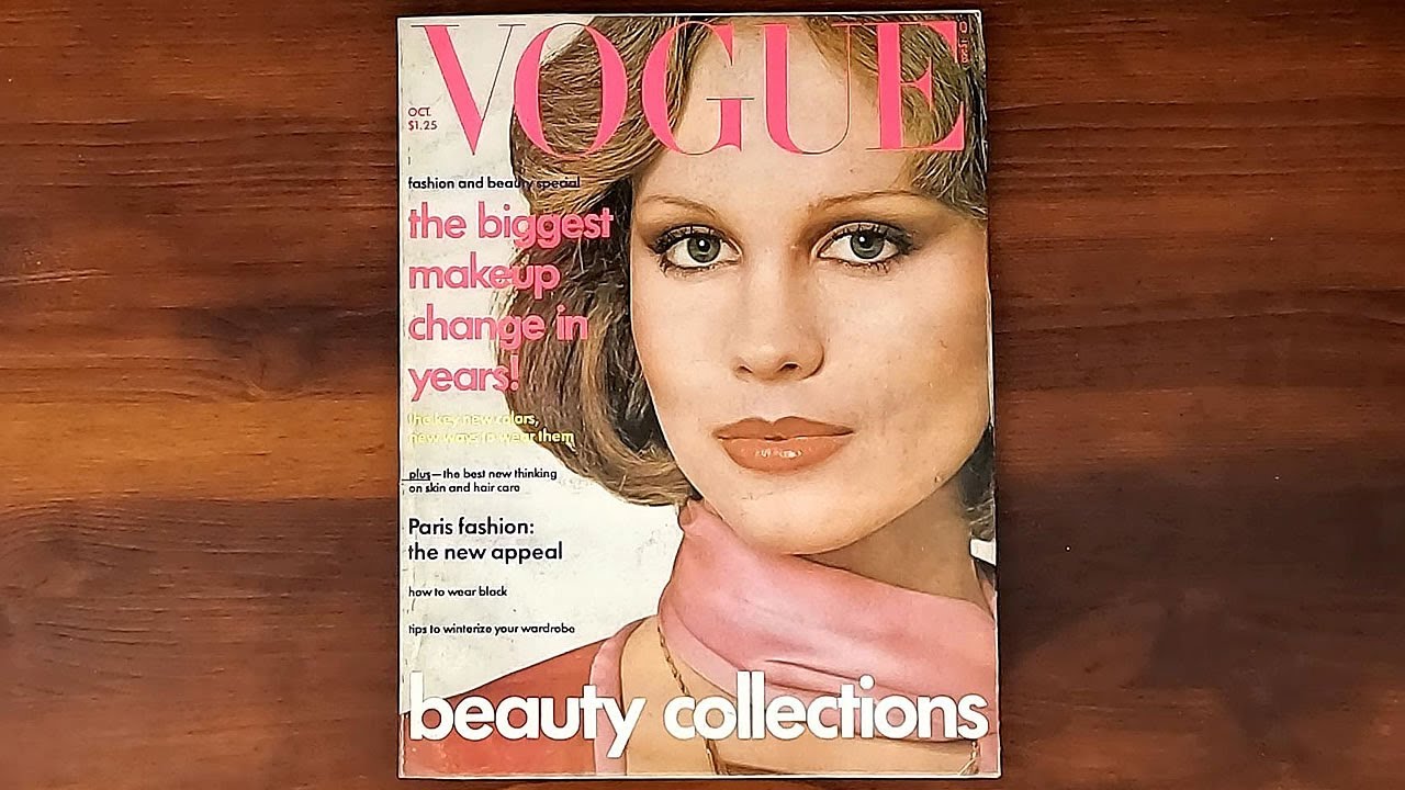 Vogue October 1975 Rosie Vela, Liza Minnelli | ASMR Magazine Flip Through
