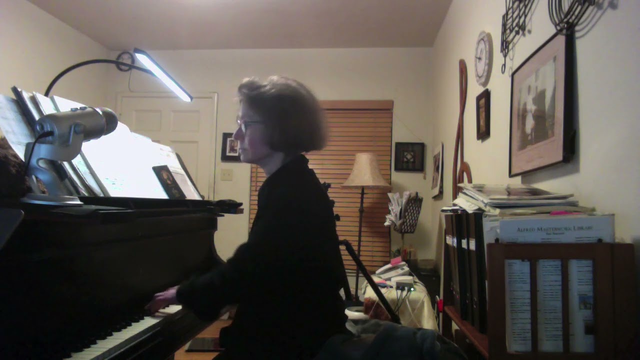 (HD) J.S.  Bach, Prelude in G Minor, BWV 861,  Bk. 1, Well Tempered Clavier