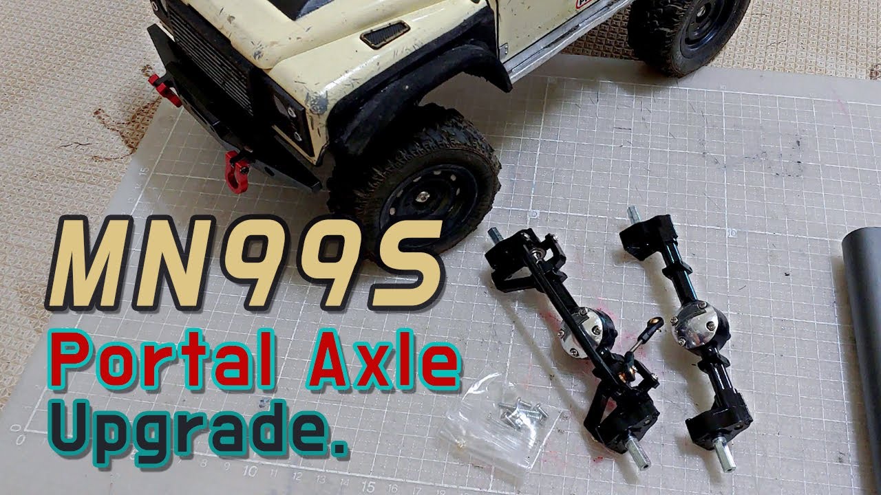 Rc Cars / mn99s 포털액슬 업그레이드 하기. / mn99s Portal Axle Upgrade.