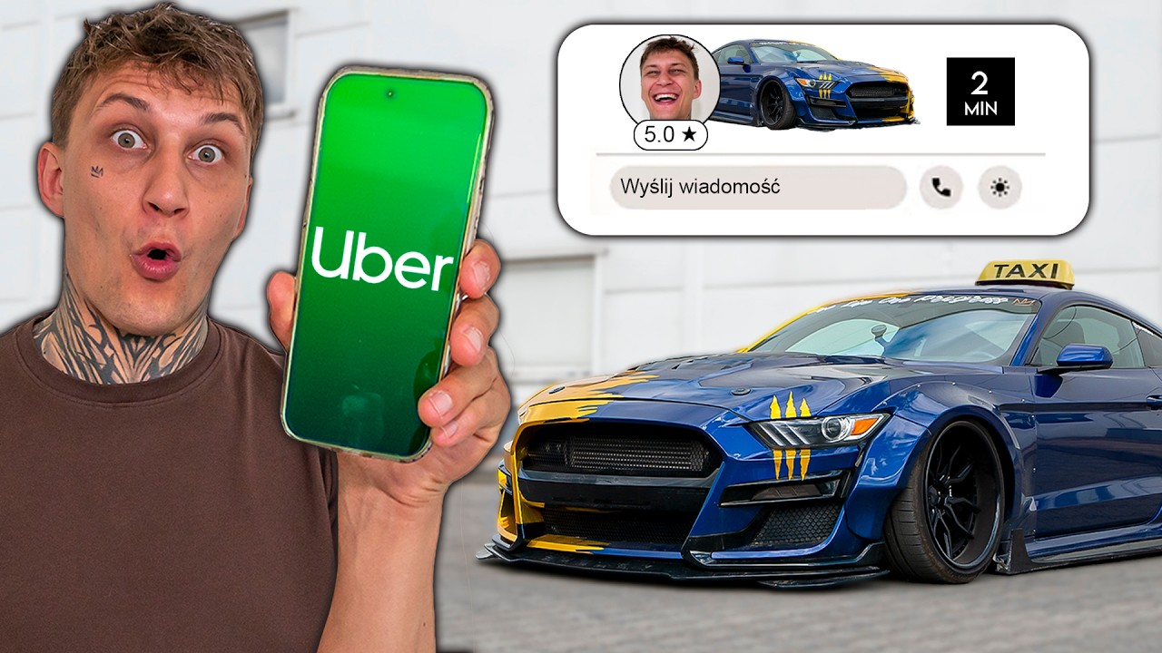 MUSTANG NA UBERZE 🚕 ZAROBIĘ CZY STRACĘ? 🤨