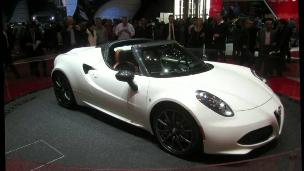 Alfa Romeo 4C Spider - Salone di Ginevra 2014