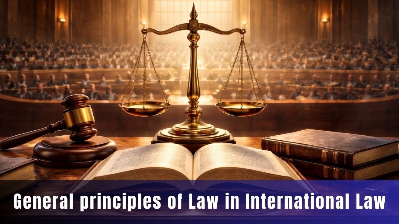 General Principles of Law in International Law | IntlLaw Academy's lectures with Professor Walter