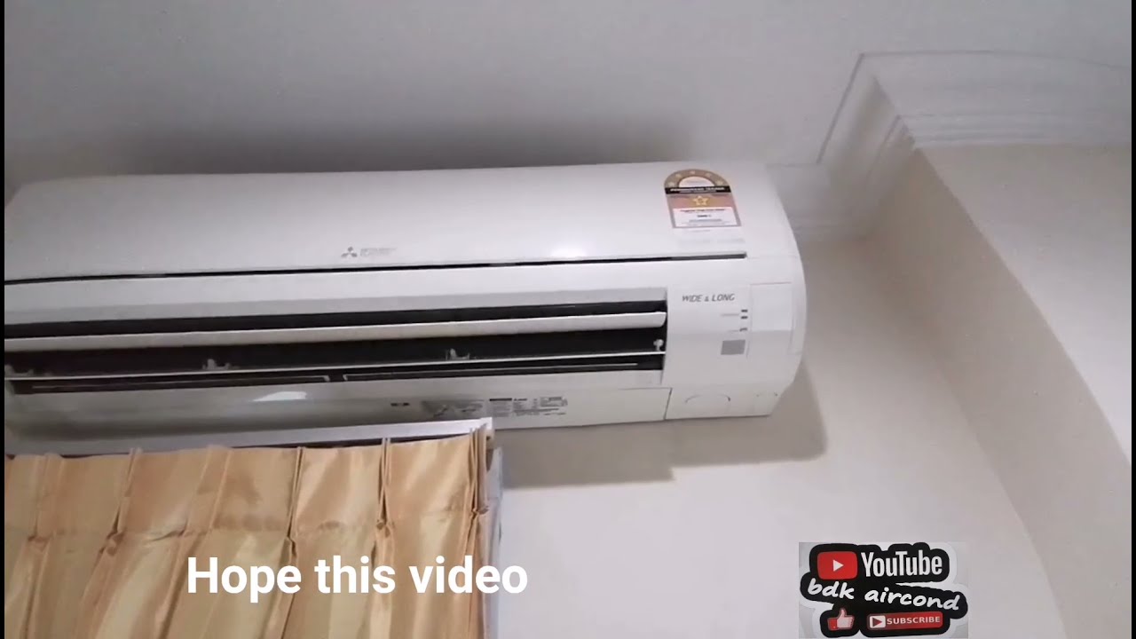 Mitsubishi Electric AC, Blinked 14times,Berkelip,Auto off, Tutorial Pengiraan Dan kerosakan