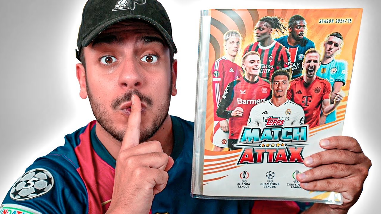 ABRIENDO SOBRES de la CHAMPIONS 2025 ¿COMPLETO EL ALBÚM?