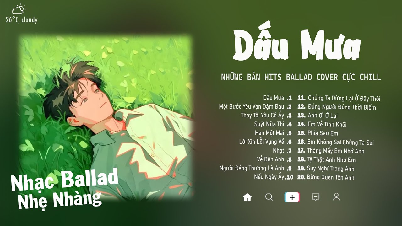 Dấu Mưa, Một Bước Yêu Vạn Dặm Đau, Anh Ơi Ở Lại | Những Bản Hits Cover Nhẹ Nhàng Cực Hay Gây Nghiện