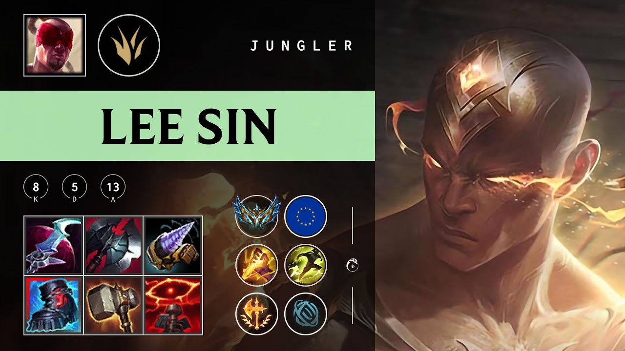 Lee Sin Jungle vs Naafiri - EUW Challenger Patch 25.24