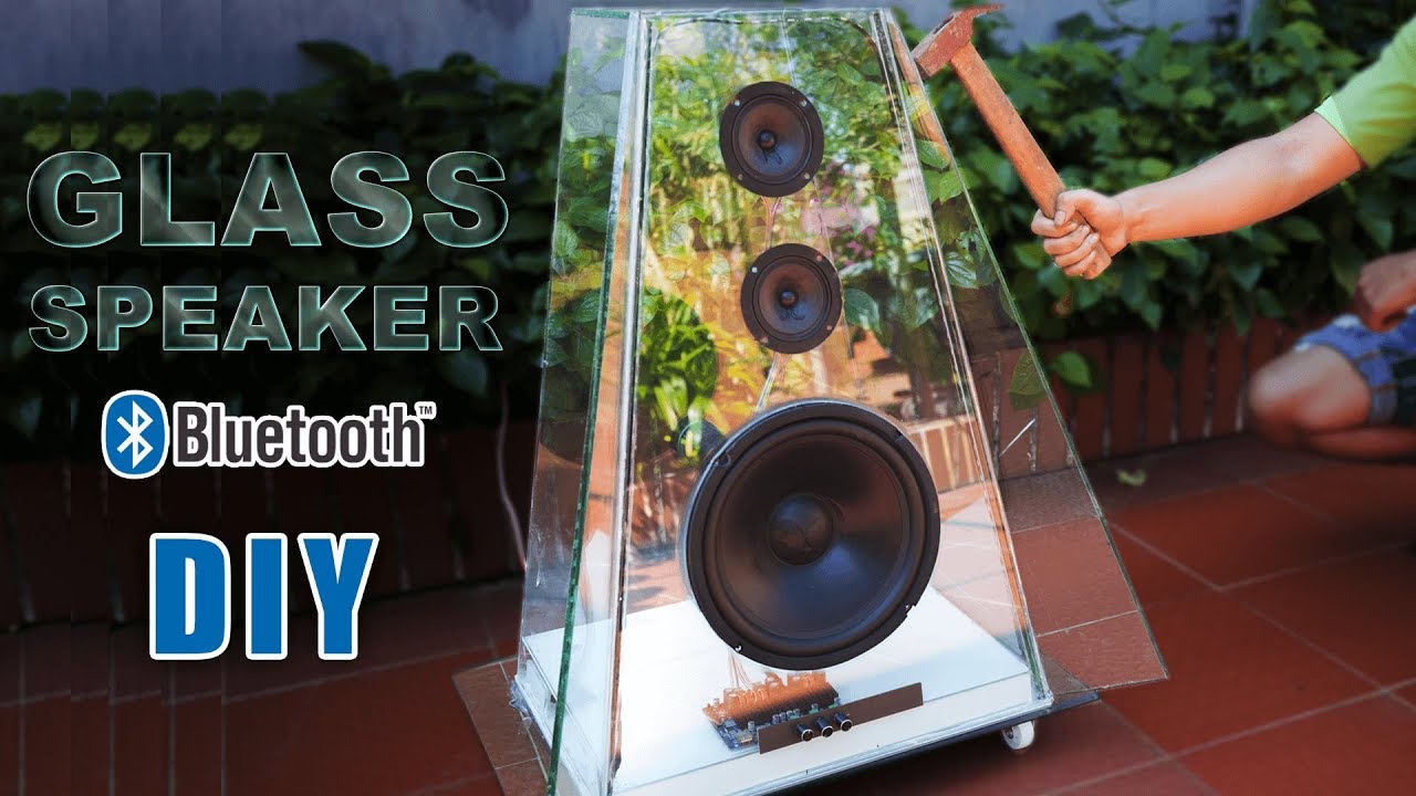 Как сделать 100W стекла Bluetooth Speaker