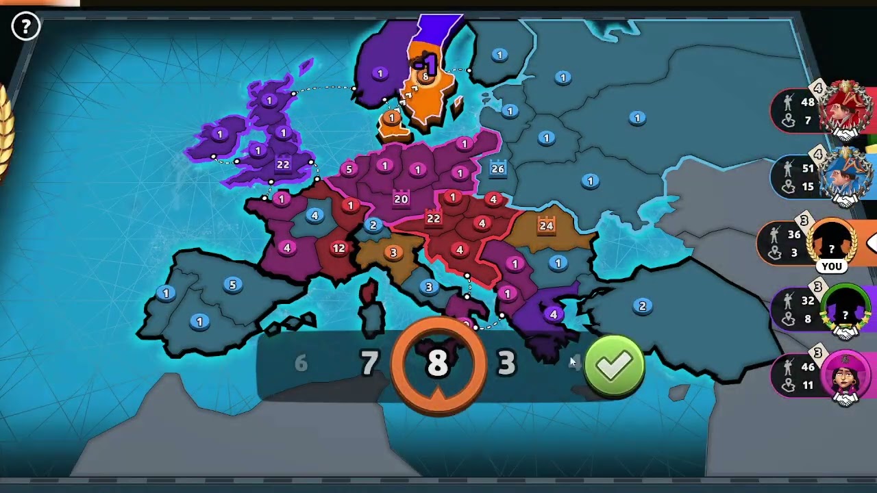 Five-player Exponential per Player on Europe Not Advanced