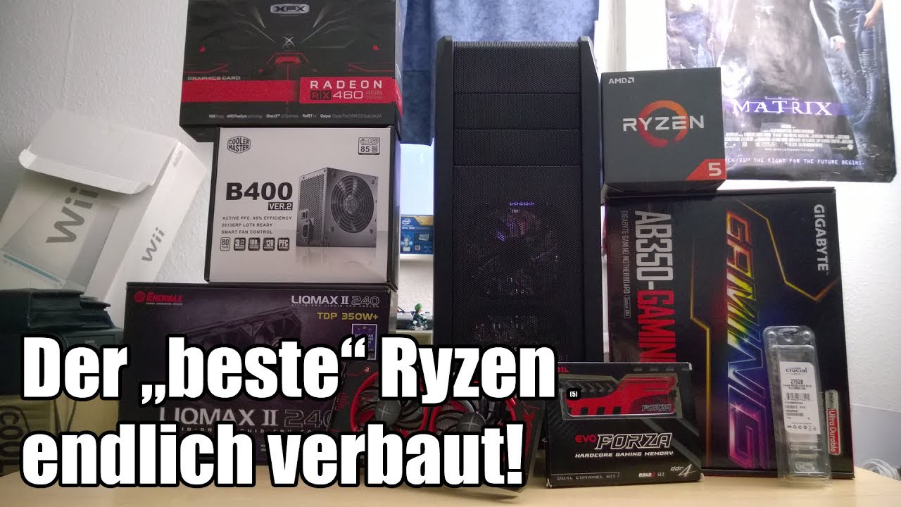Ein PC entsteht - 800,- EUR Ryzen 5 
