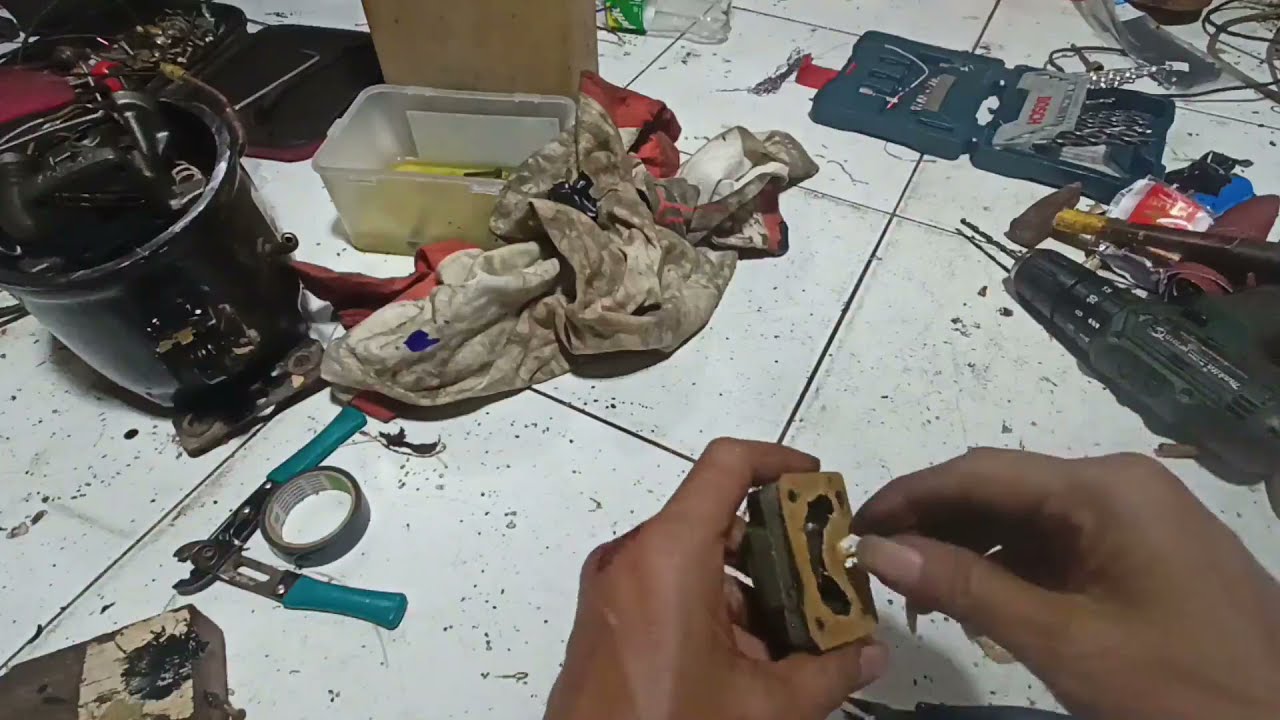 Cara Perbaikan Kompresor kulkas Hilang Tekanan mudah sekali