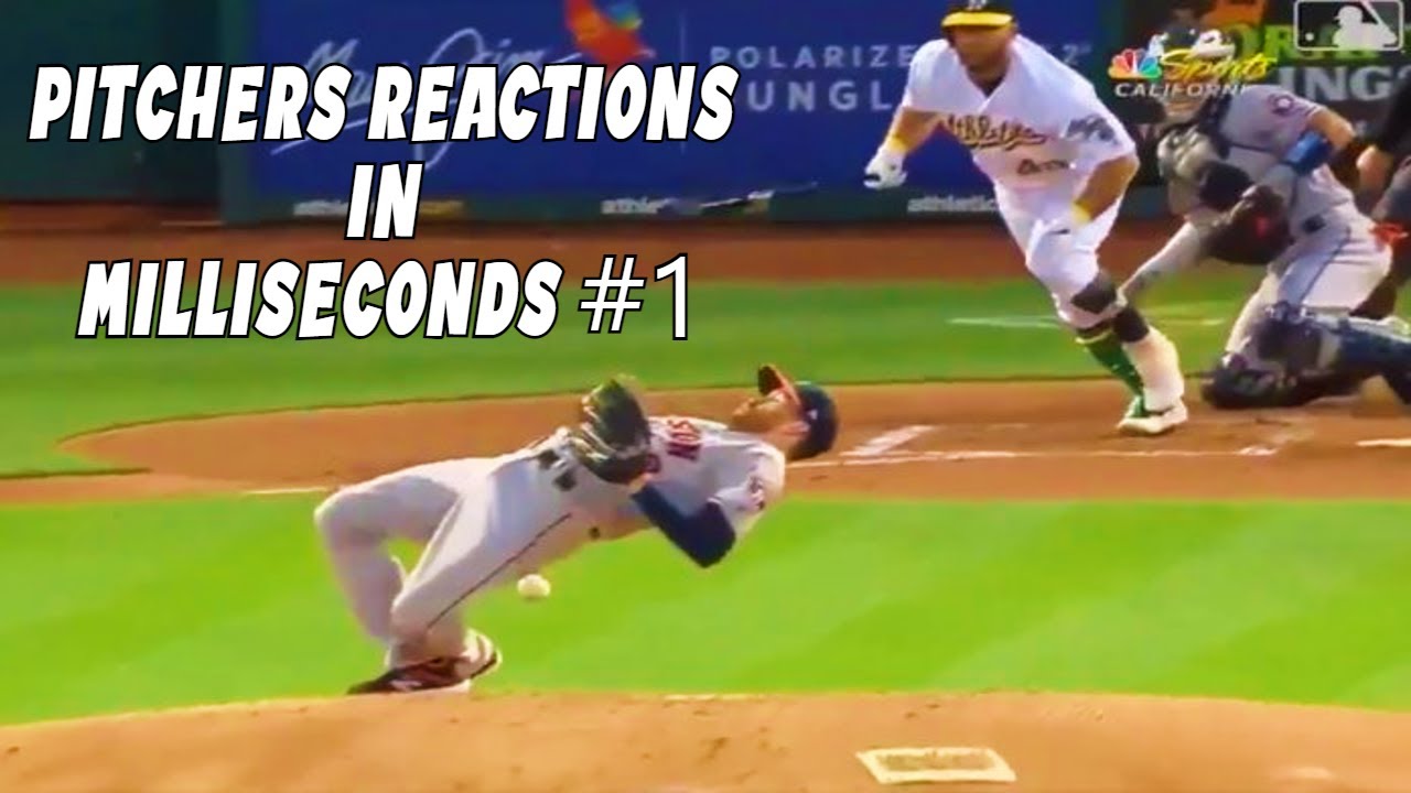 MLB Pitchers reactions in milliseconds #1