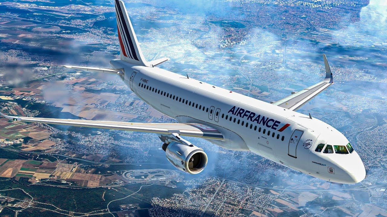 X-PLANE 11 - PARIS - MARSEILLE - VOL COMPLET