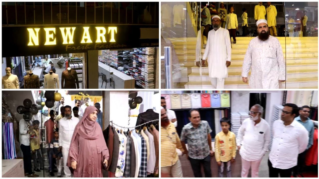 GRAND OPENING OF NEW ART FASHION AT SUPER MARKET GULBARGA