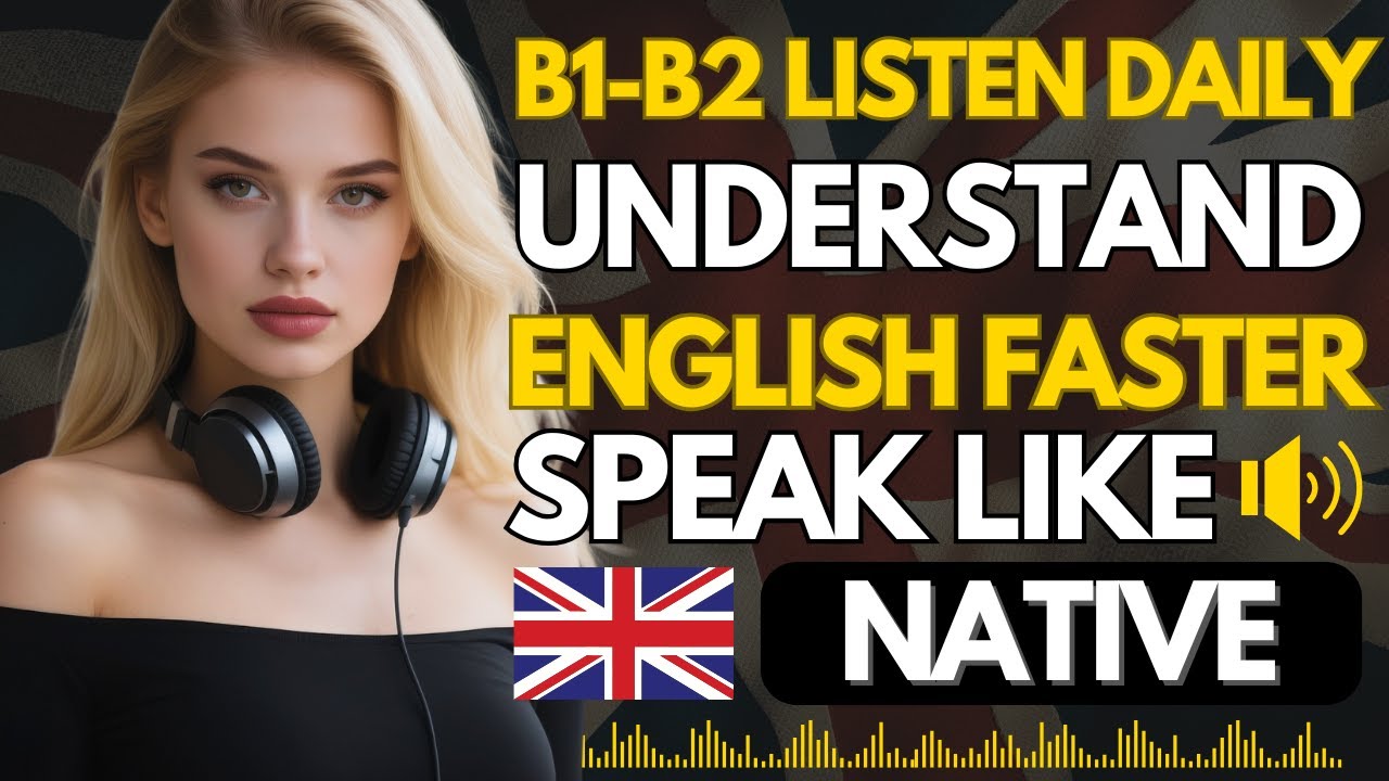 English Fluency Boost for B1&ndash;B2 Learners | Daily Listening to Speak Naturally