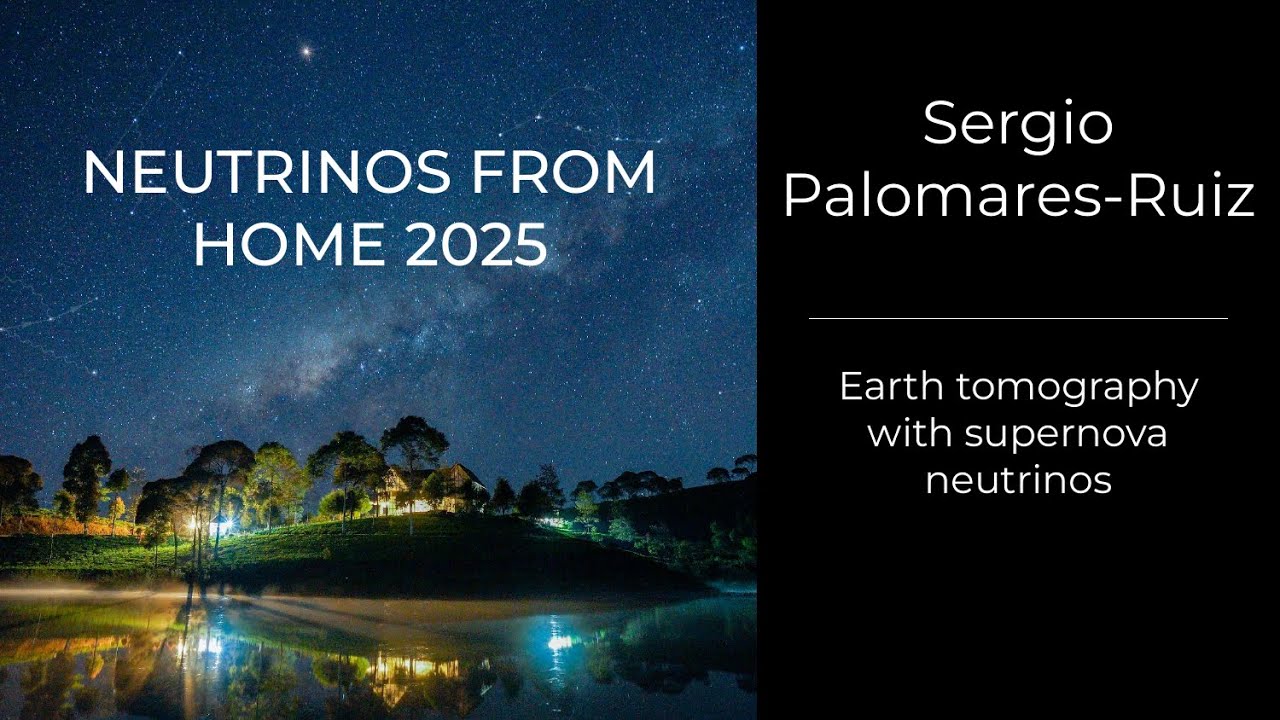 Sergio Palomares-Ruiz - Earth tomography with supernova neutrinos
